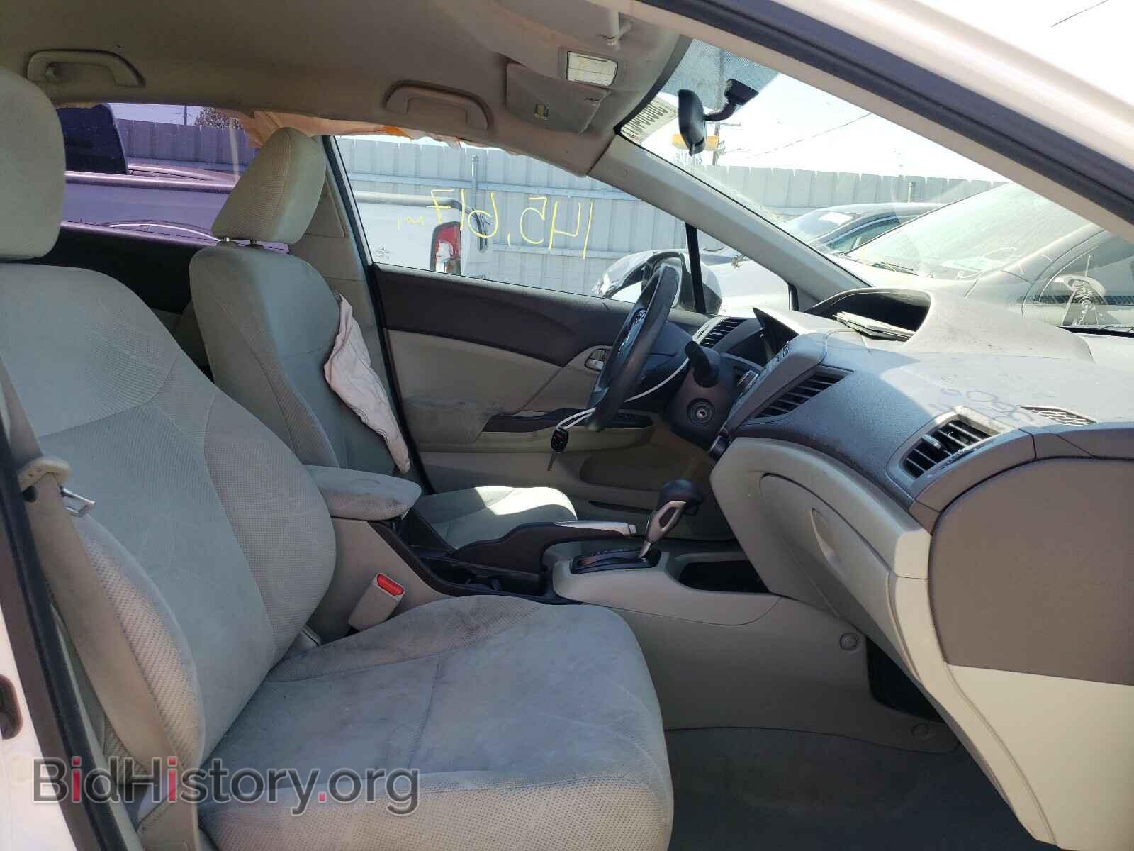2012 HONDA CIVIC - VIN: 19XFB2F53CE351449 - Фото 5