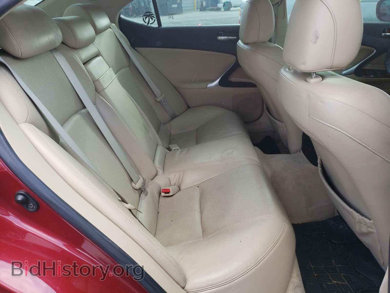 2008 LEXUS IS - VIN: JTHBK262585051255 - Фото 6