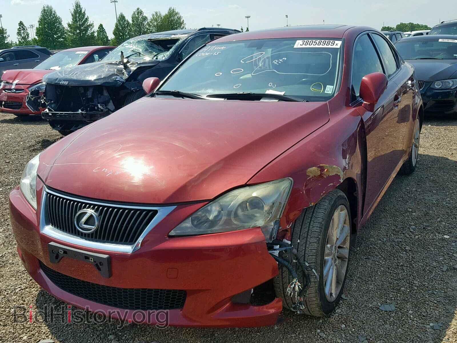 2010 LEXUS IS 250 - VIN: JTHCF5C2XA5038439 - Фото 2