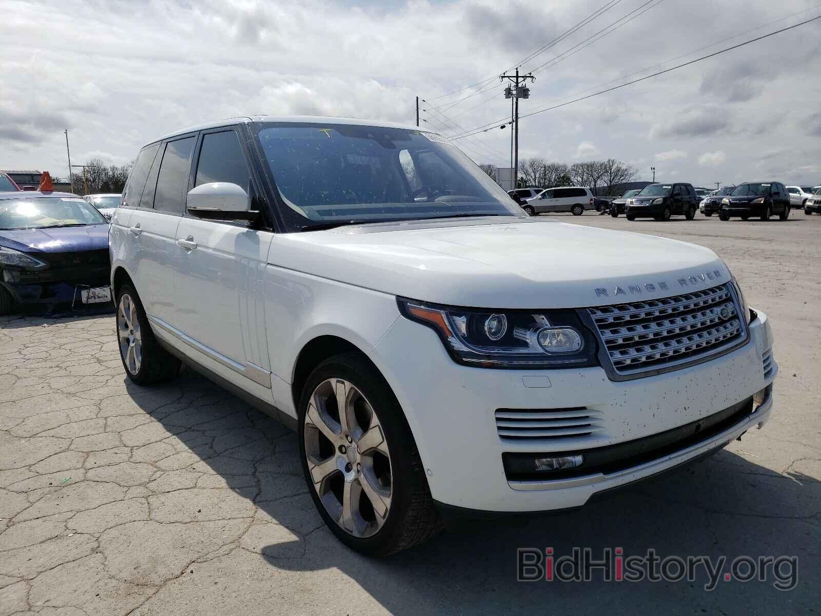 Photo SALGS2FE6HA357298 - LAND ROVER RANGEROVER 2017