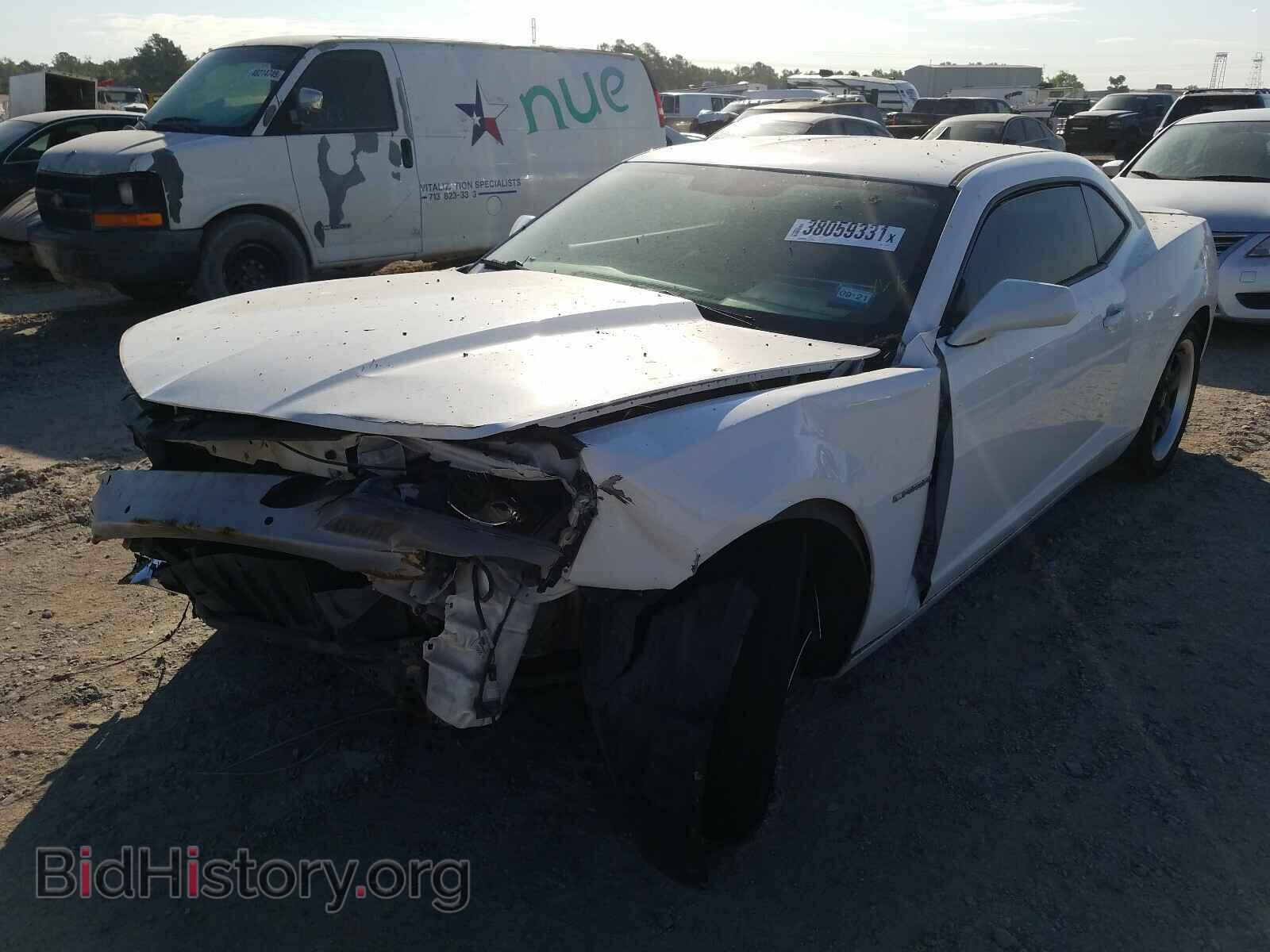 2012 CHEVROLET CAMARO - VIN: 2G1FA1E35C9172785 - Фото 2