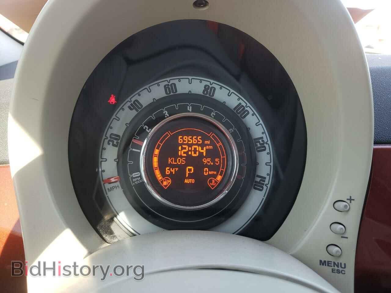 2012 FIAT 500 - VIN: 3C3CFFARXCT253978 - Фото 9