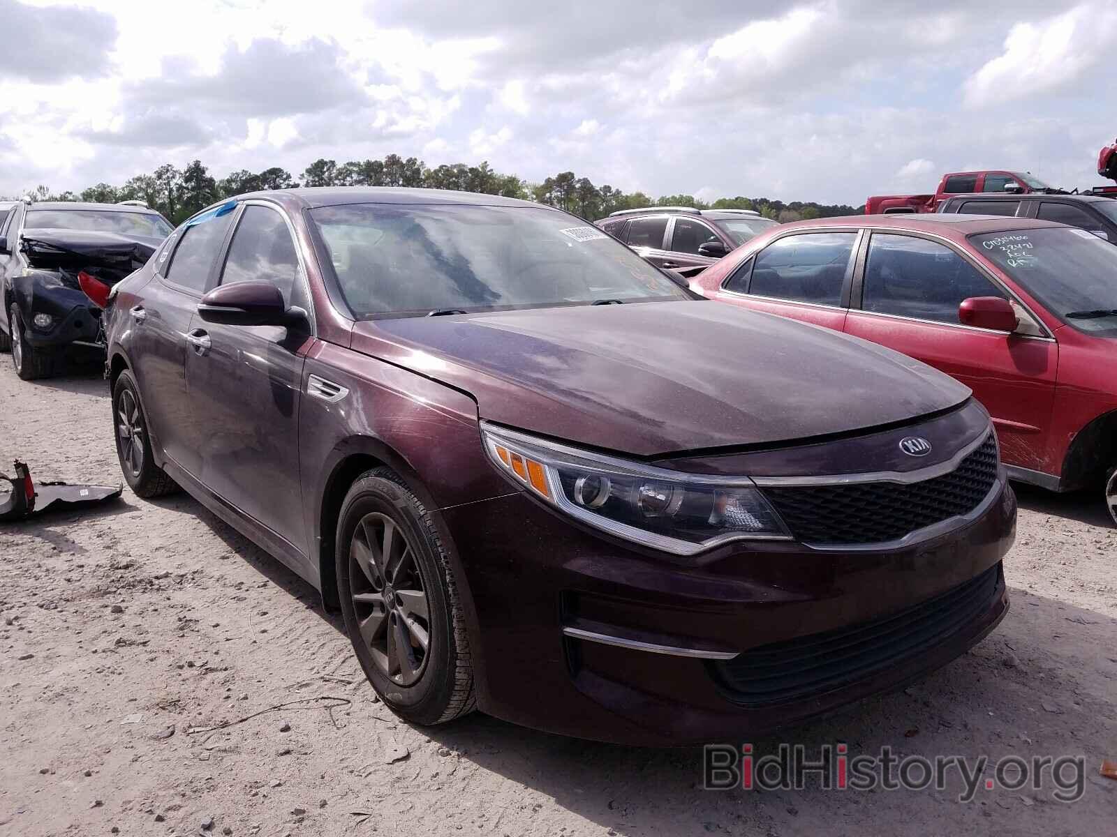 Photo 5XXGT4L14GG027437 - KIA OPTIMA 2016