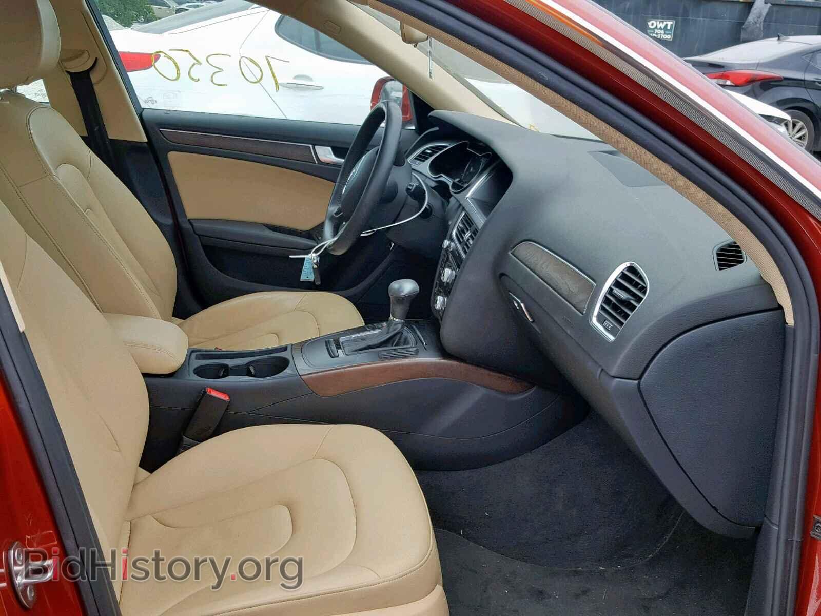 2013 AUDI A4 - VIN: WAUAFAFL1DA094607 - Фото 5