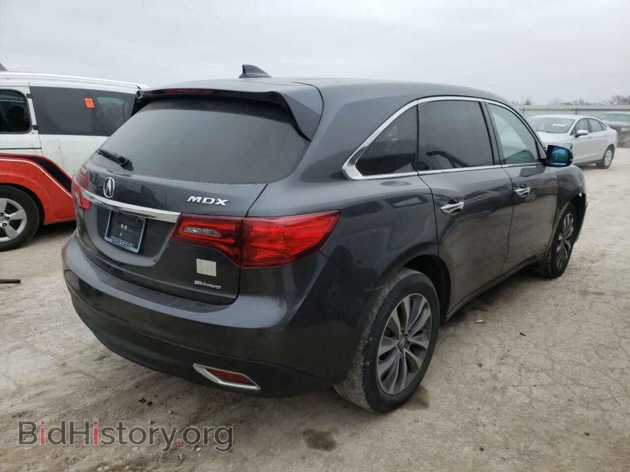2014 ACURA MDX - VIN: 5FRYD4H41EB044568 - Фото 4