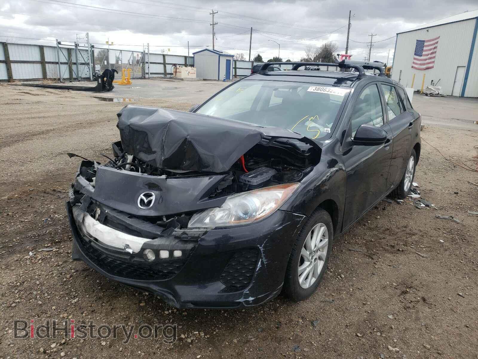 2013 MAZDA 3 - VIN: JM1BL1LP8D1841434 - Фото 2