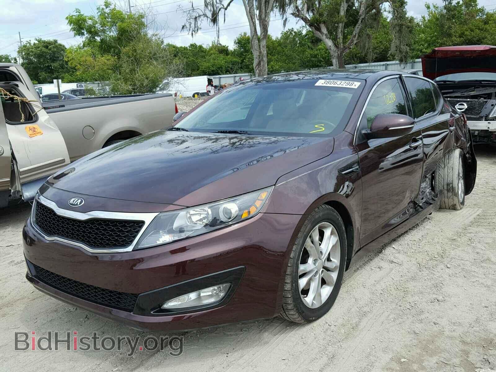 2013 KIA OPTIMA - VIN: 5XXGN4A75DG117774 - Фото 2