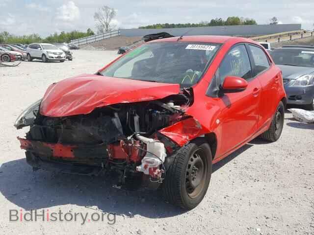 2013 MAZDA 2 - VIN: JM1DE1KY5D0154611 - Фото 2