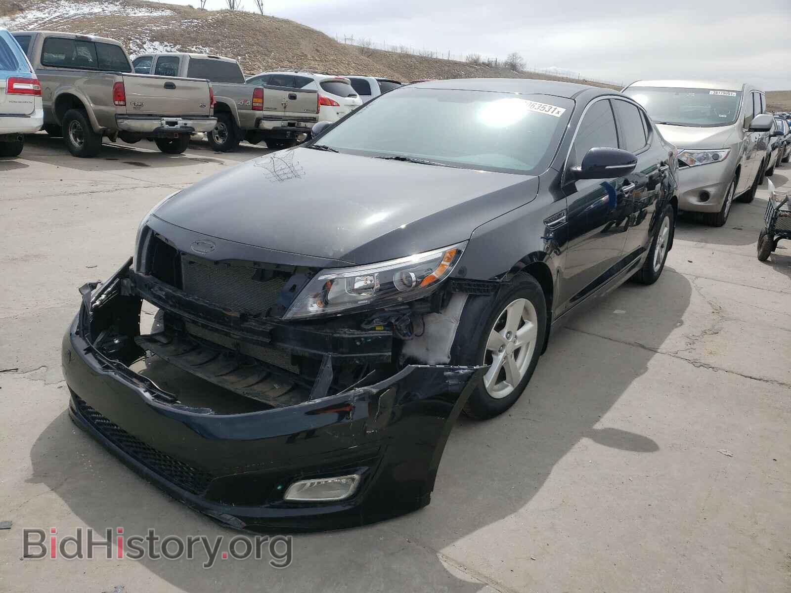 2015 KIA OPTIMA - VIN: KNAGM4A74F5659956 - Фото 2