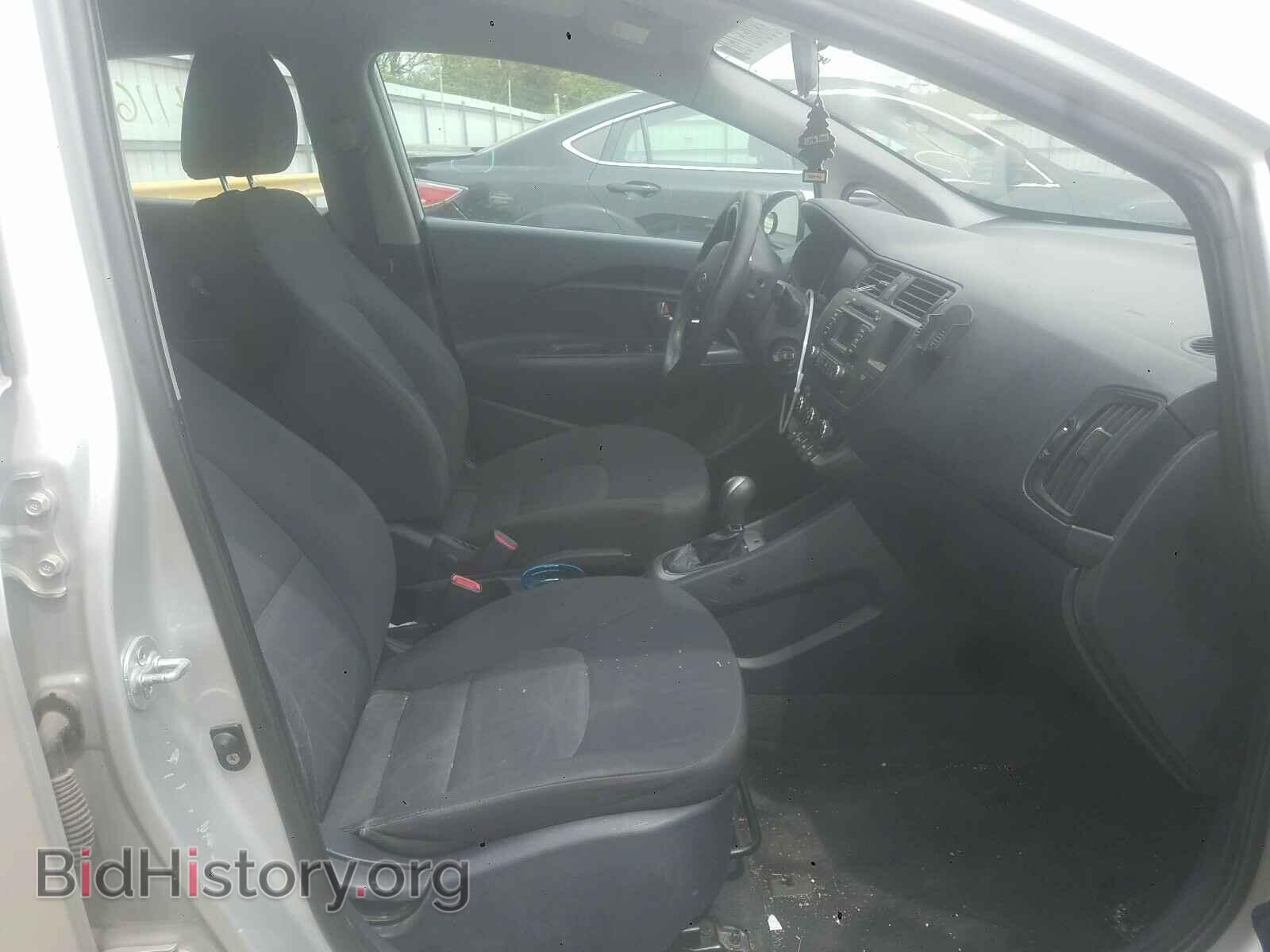 2012 KIA RIO - VIN: KNADM5A34C6019595 - Фото 5