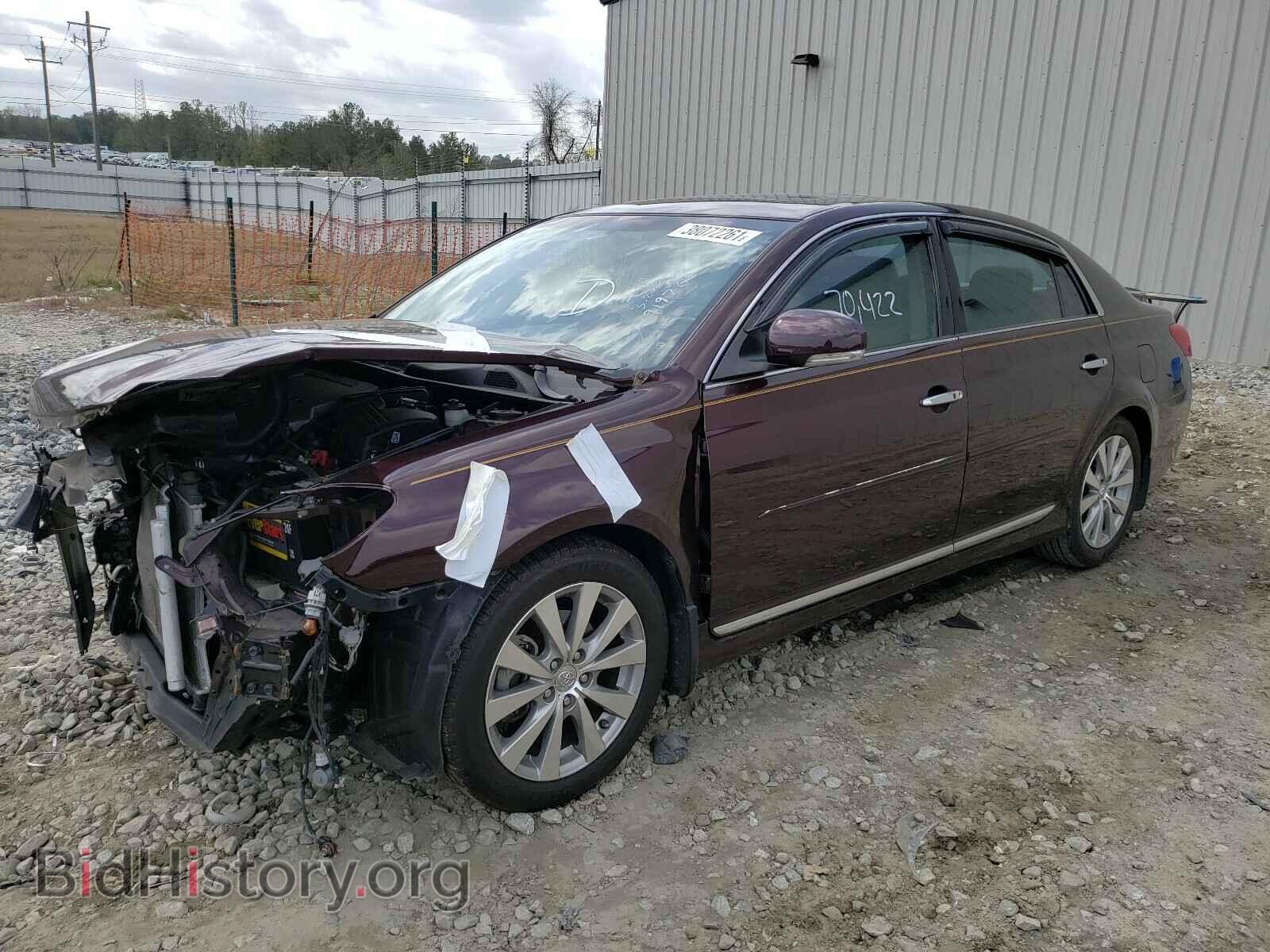 2011 TOYOTA AVALON - VIN: 4T1BK3DB3BU439197 - Фото 2