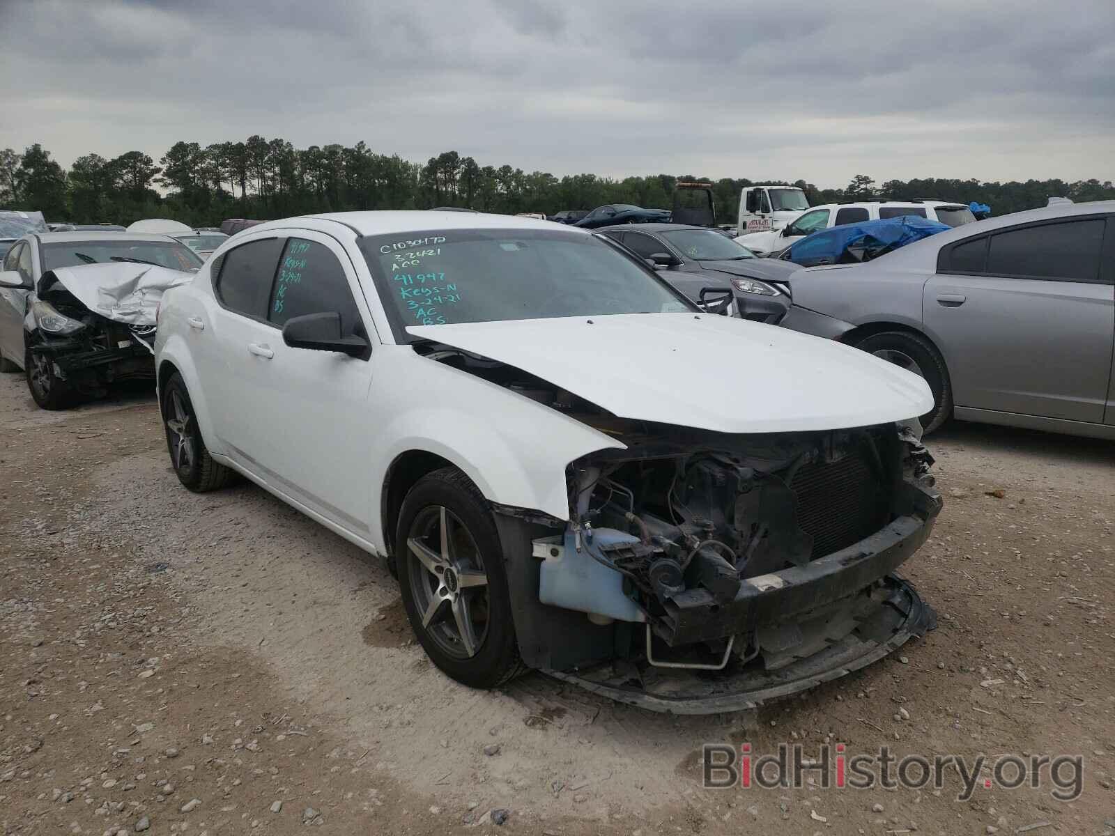 Фотография 1C3CDZAG2DN717661 - DODGE AVENGER 2013