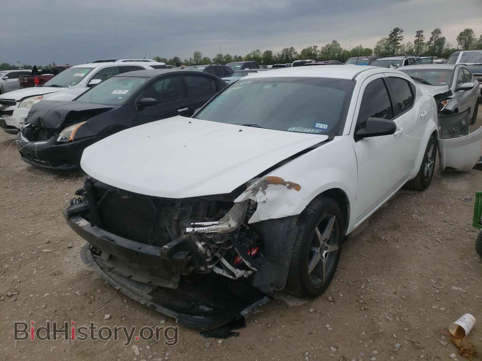 2013 DODGE AVENGER - VIN: 1C3CDZAG2DN717661 - Фото 2
