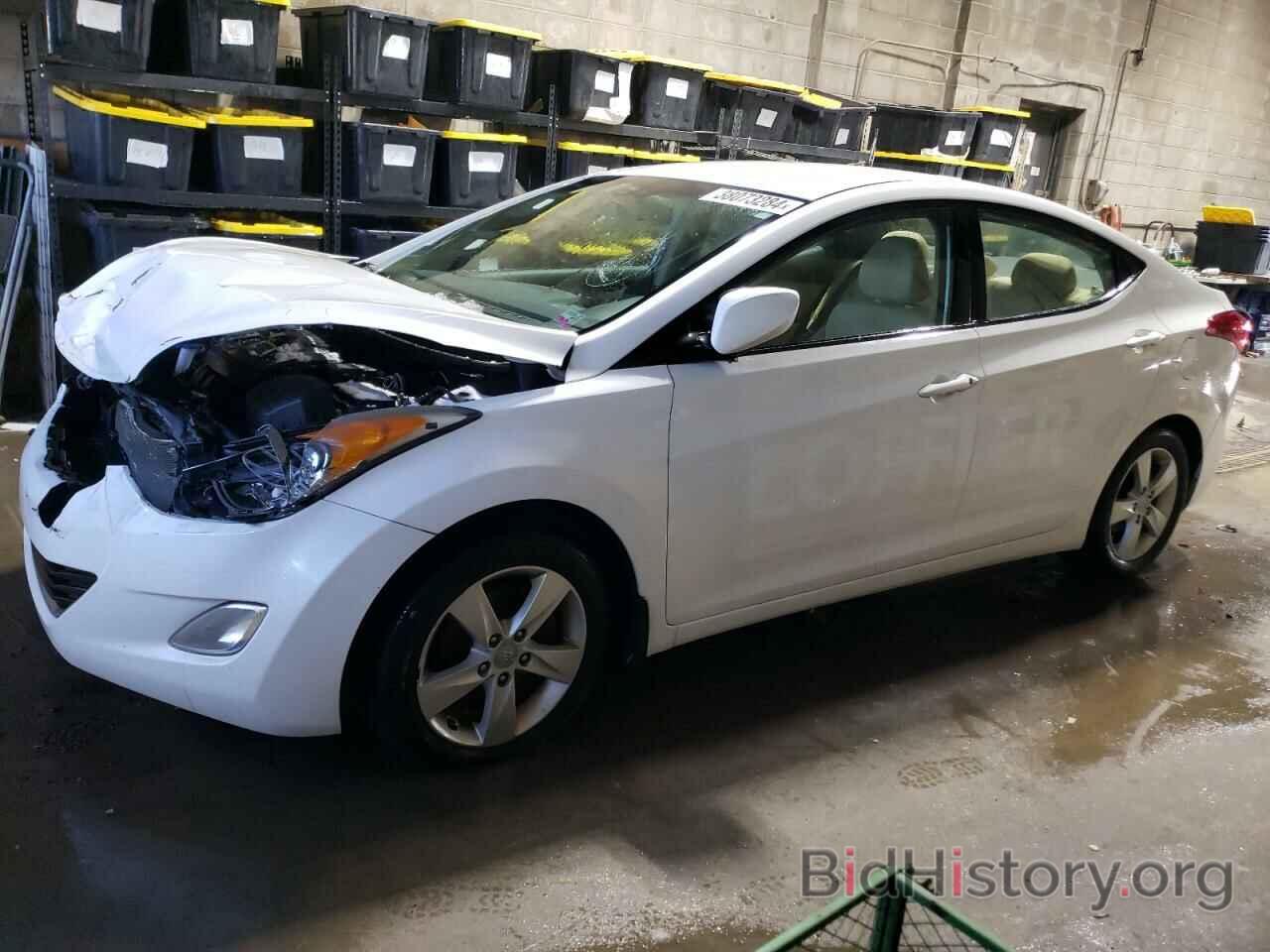 Photo 5NPDH4AE7CH115309 - HYUNDAI ELANTRA 2012