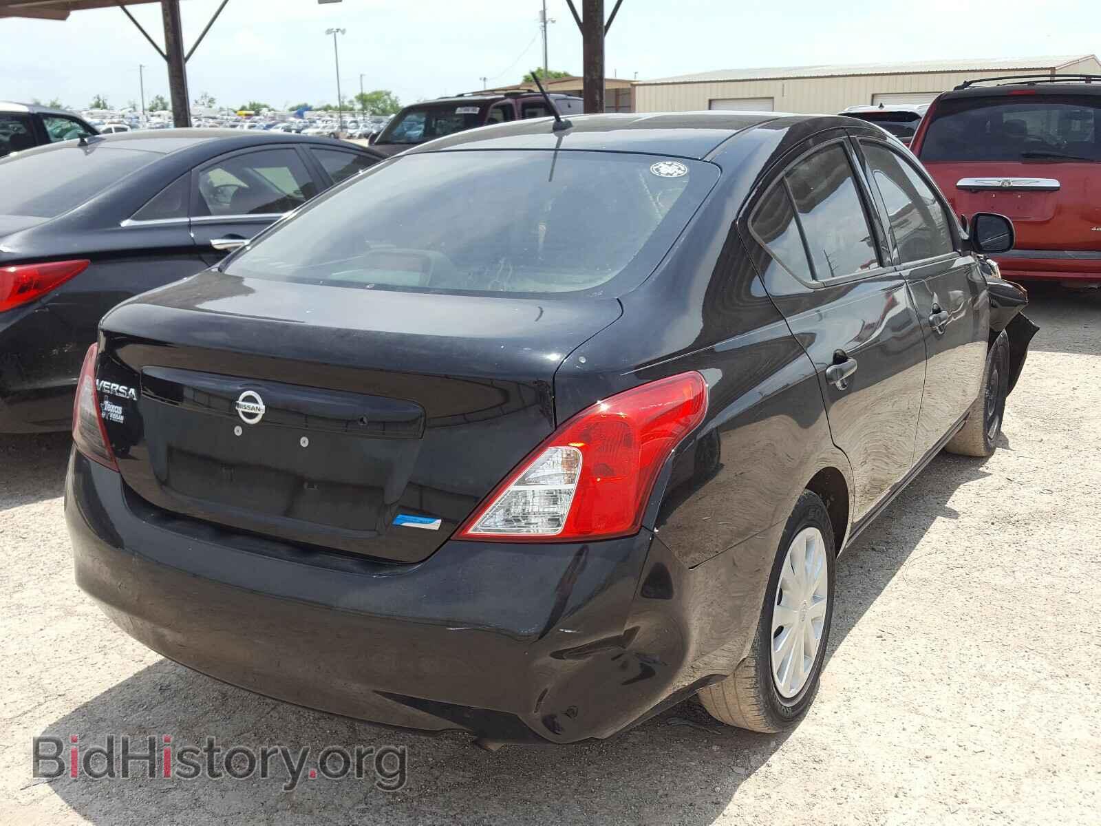 2012 NISSAN VERSA - VIN: 3N1CN7AP1CL810539 - Фото 4