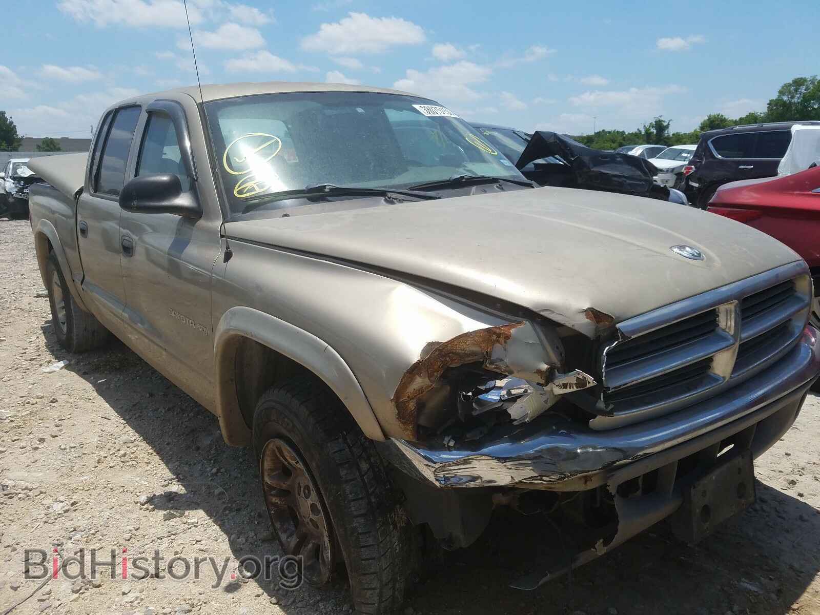 Photo 1B7HL48N52S513155 - DODGE DAKOTA 2002