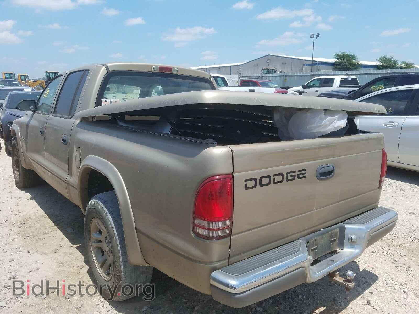 2002 DODGE DAKOTA - VIN: 1B7HL48N52S513155 - Фото 3