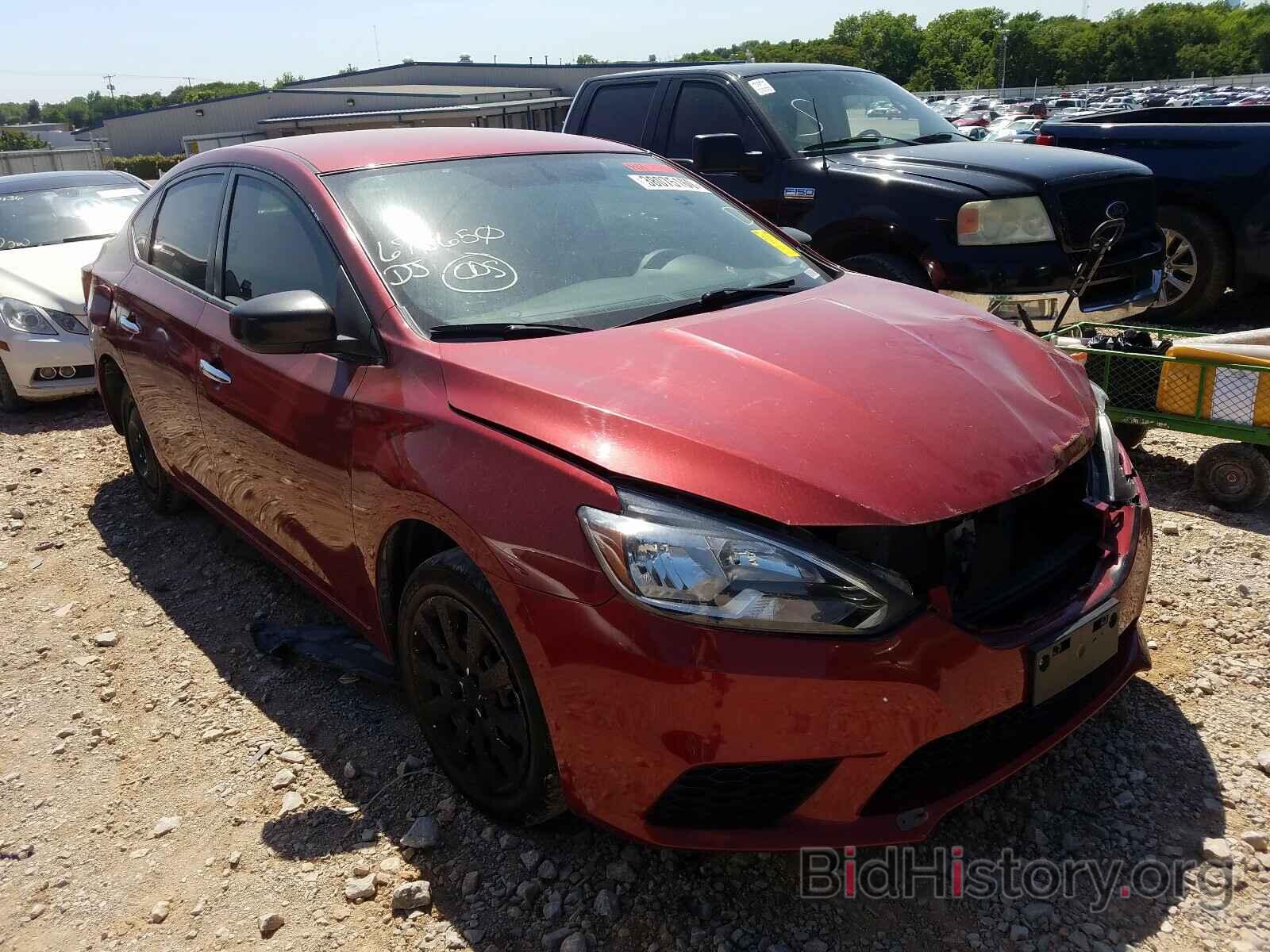 Photo 3N1AB7AP3GL678650 - NISSAN SENTRA 2016