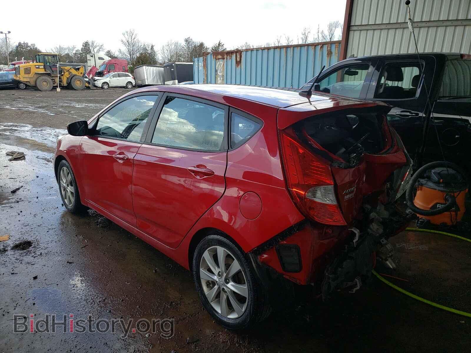 2012 HYUNDAI ACCENT - VIN: KMHCU5AE5CU018348 - Фото 3