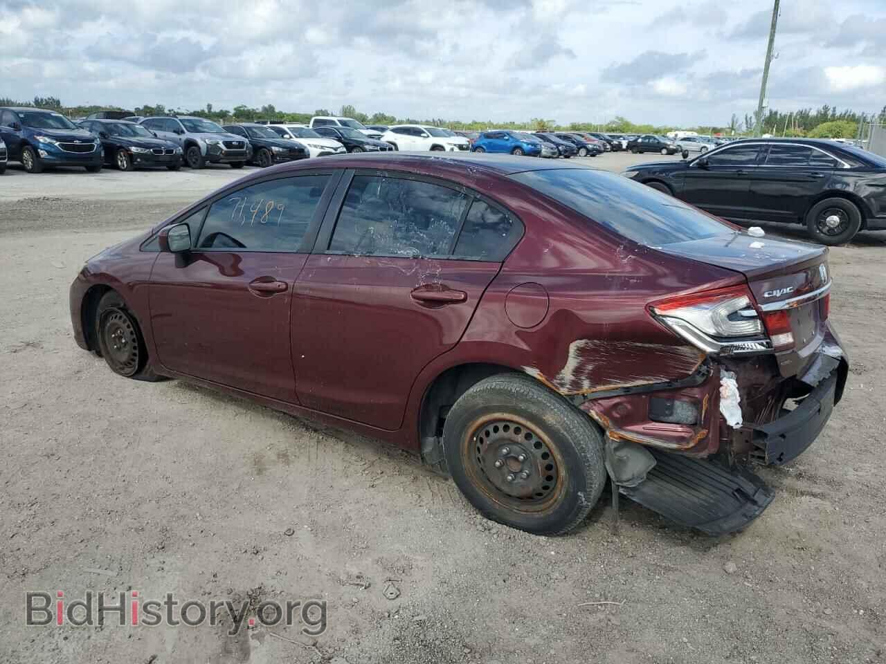 2014 HONDA CIVIC - VIN: 19XFB2F53EE031843 - Фото 2