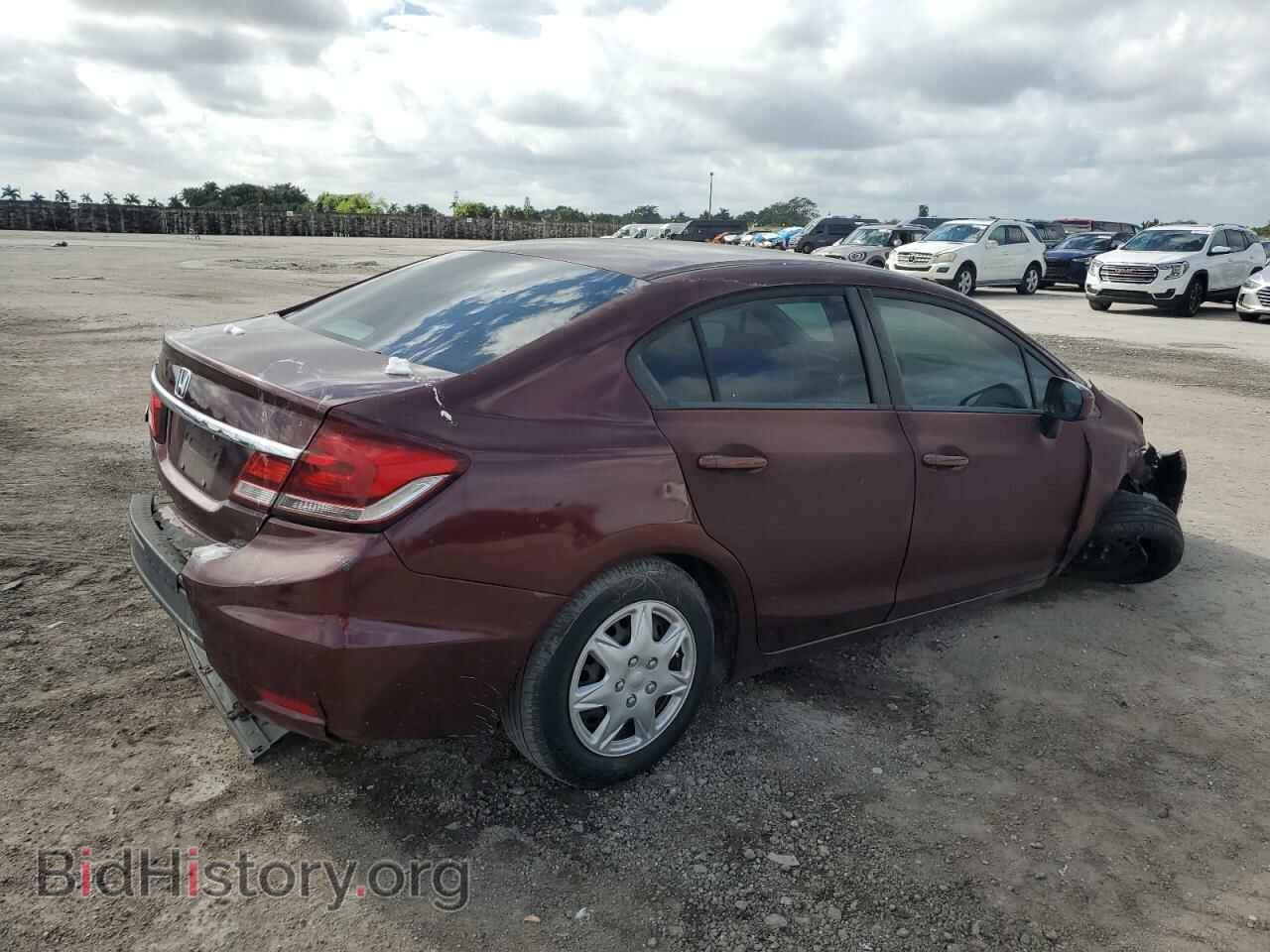 2014 HONDA CIVIC - VIN: 19XFB2F53EE031843 - Фото 3
