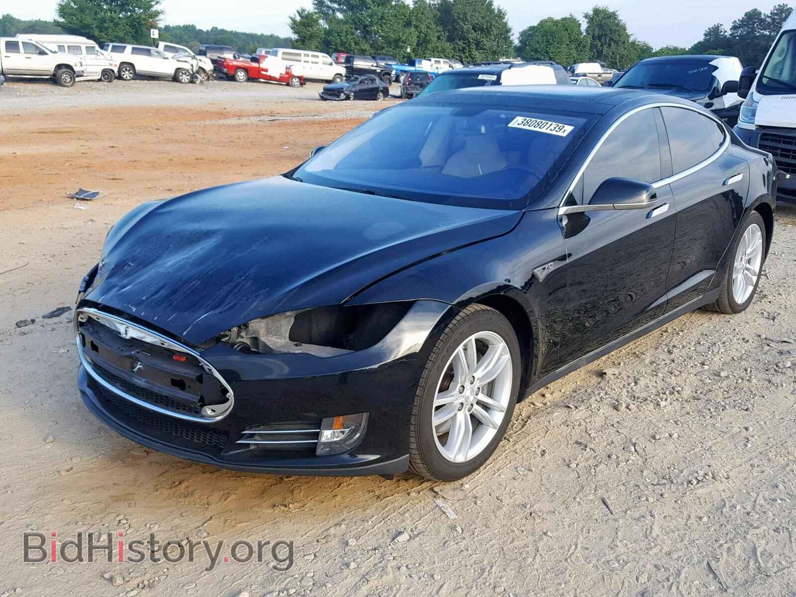 2013 TESLA MODEL S - VIN: 5YJSA1AG0DFP13284 - Фото 2
