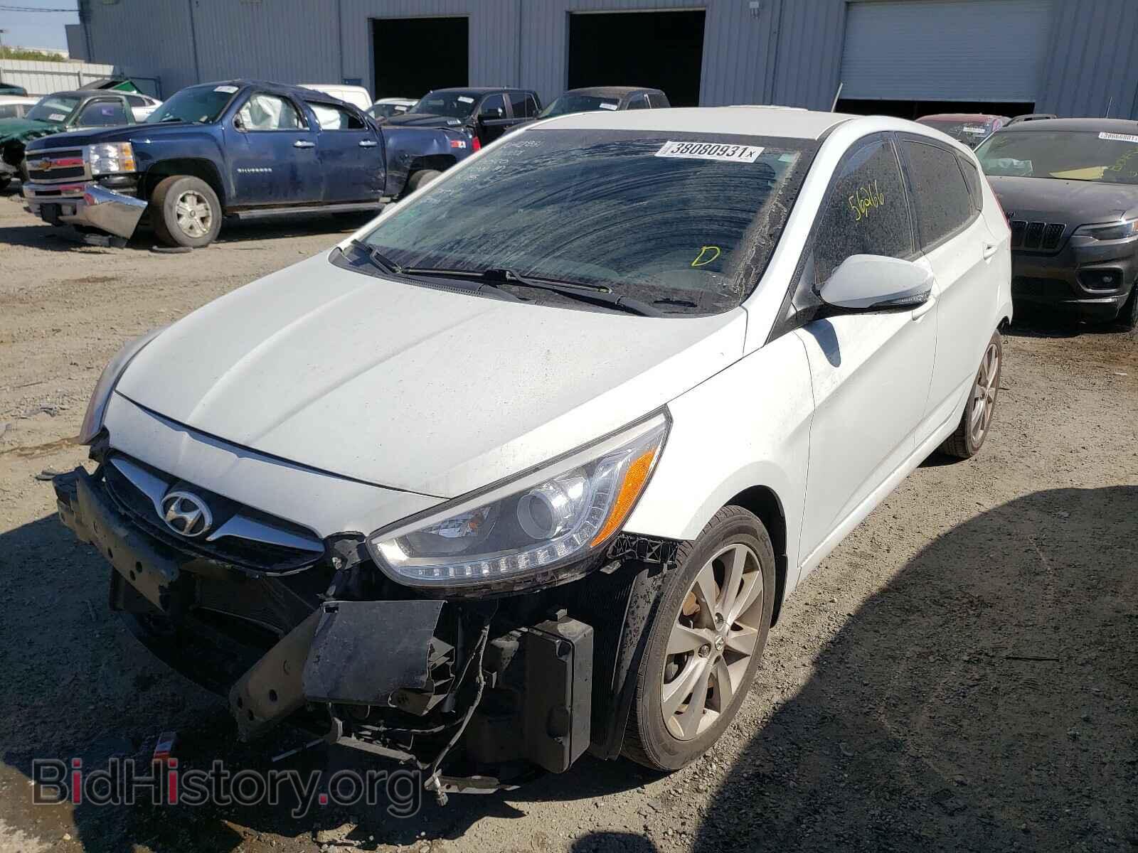 2014 HYUNDAI ACCENT - VIN: KMHCU5AE2EU174219 - Фото 2