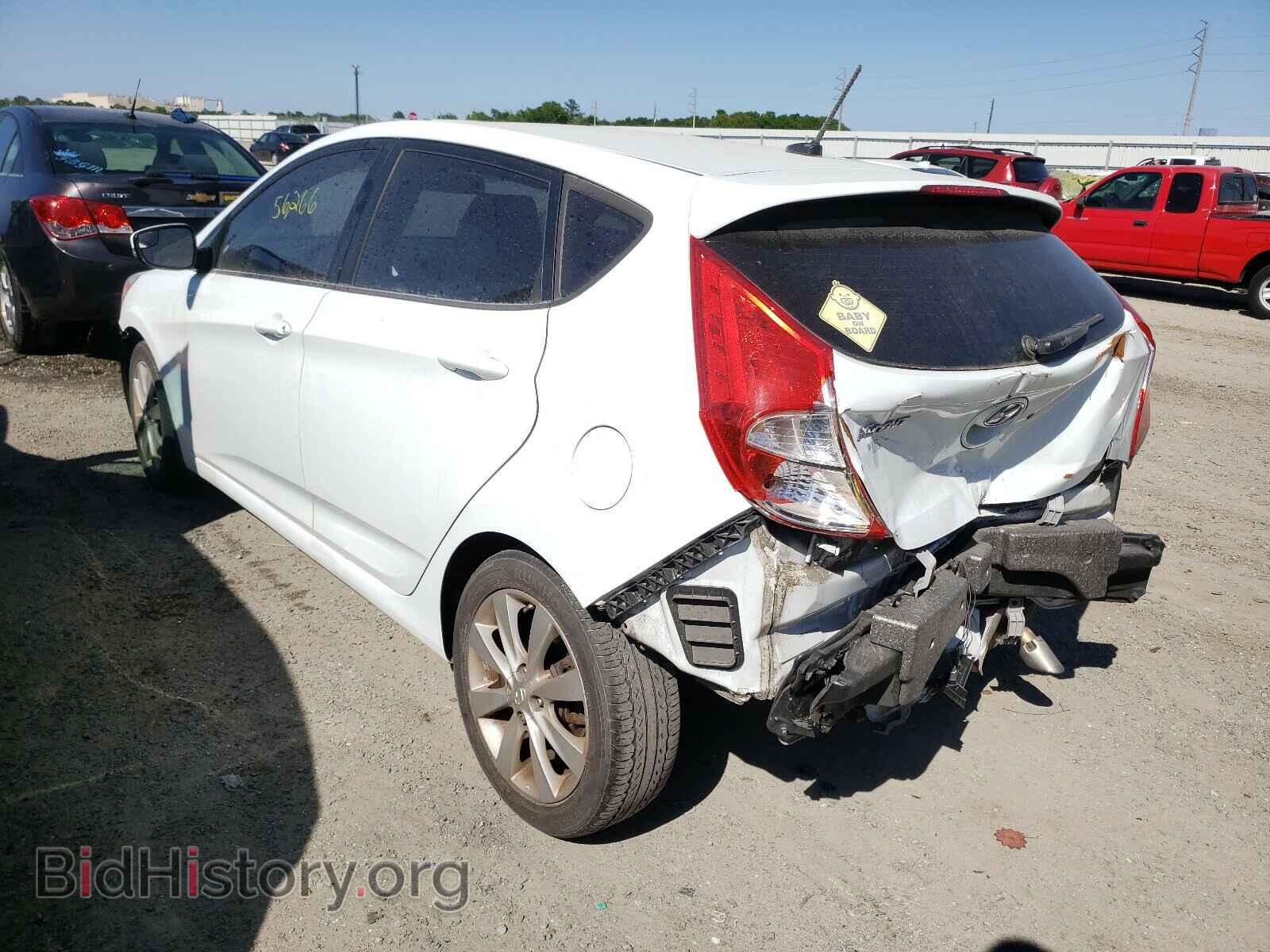 2014 HYUNDAI ACCENT - VIN: KMHCU5AE2EU174219 - Фото 3