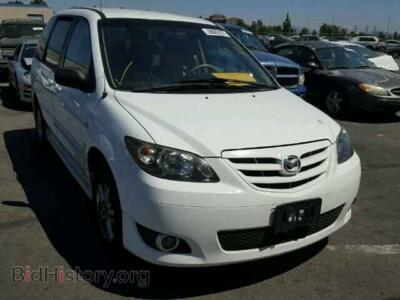 2006 Mazda MPV, white — VIN JM3LW28A560557085, Copart