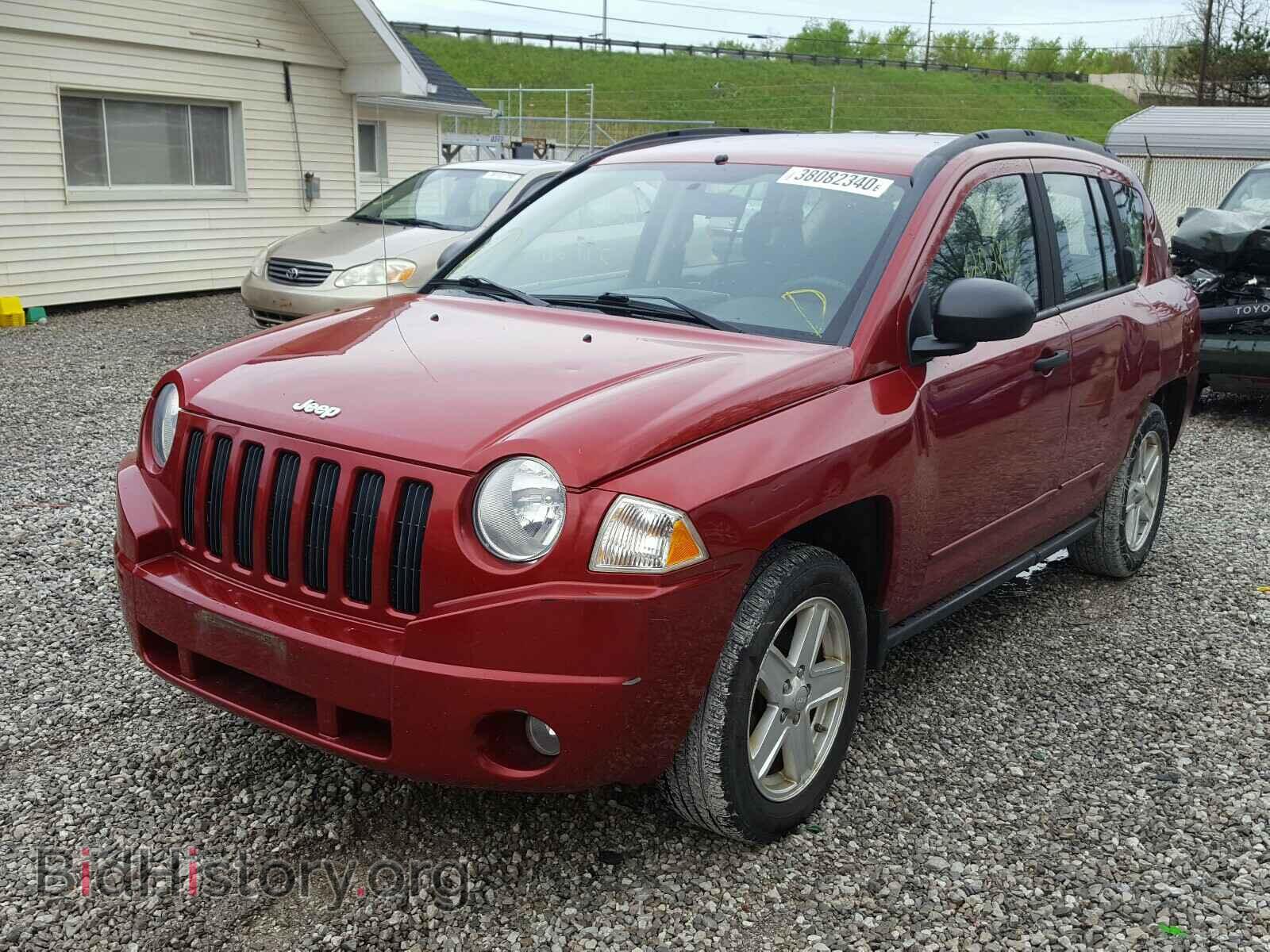 2008 JEEP COMPASS - VIN: 1J8FT47W28D785265 - Фото 2