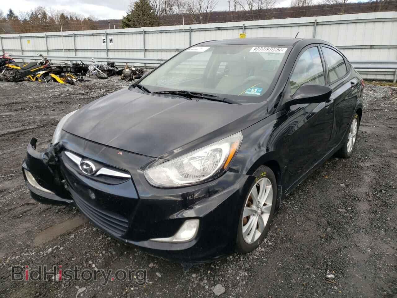 2013 HYUNDAI ACCENT - VIN: KMHCU4AE7DU426314 - Фото 2