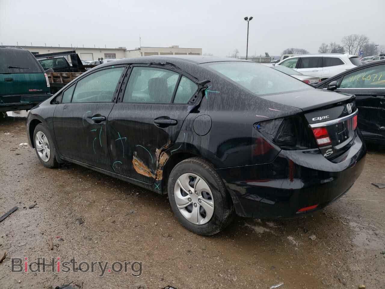 2014 HONDA CIVIC - VIN: 2HGFB2F59EH535514 - Фото 2
