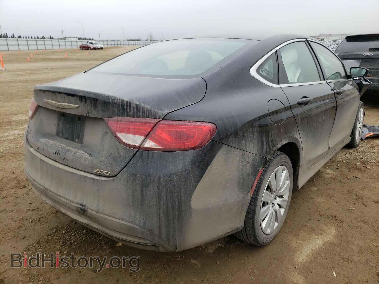 2015 CHRYSLER 200 - VIN: 1C3CCCFB1FN510582 - Фото 4