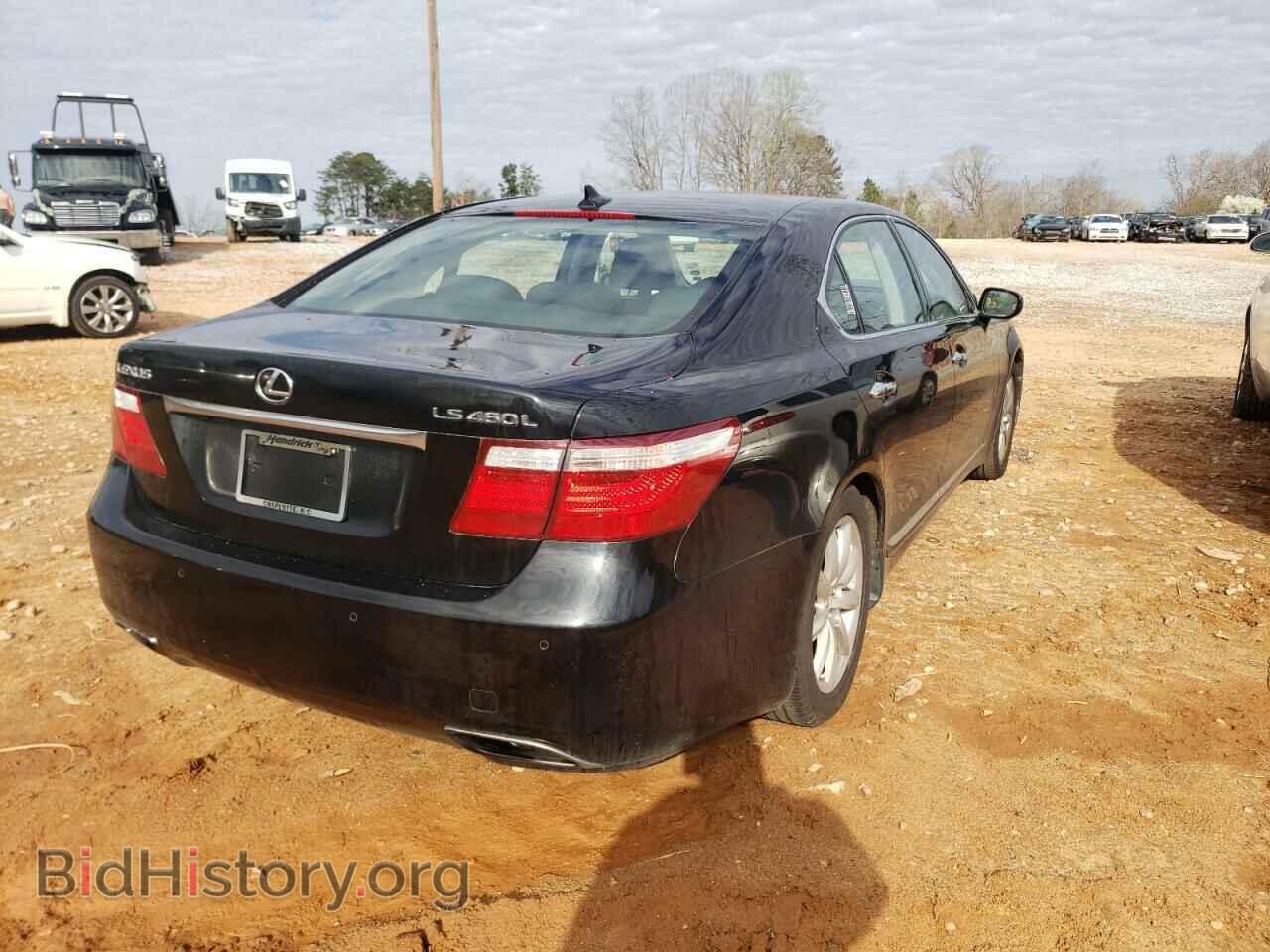 2007 LEXUS LS460 - VIN: JTHGL46F575005909 - Фото 4