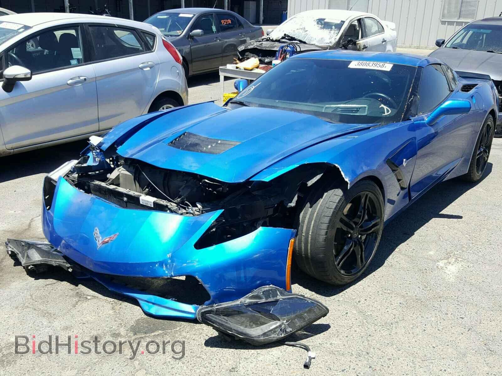 2016 CHEVROLET CORVETTE - VIN: 1G1YD2D71G5116601 - Фото 2