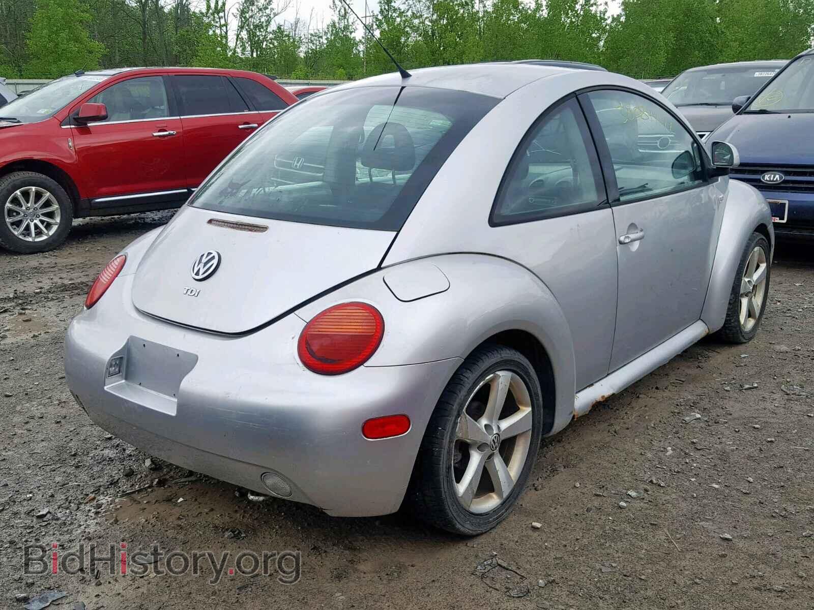 2000 VOLKSWAGEN BEETLE - VIN: 3VWCF21C2YM449539 - Фото 4