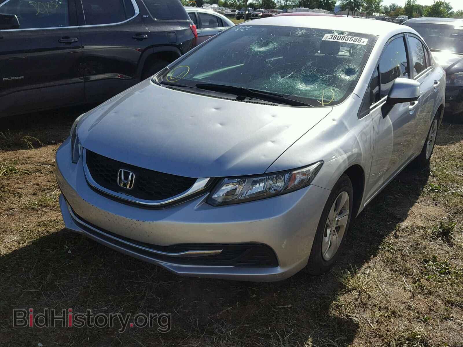 2013 HONDA CIVIC - VIN: 19XFB2F52DE046803 - Фото 2