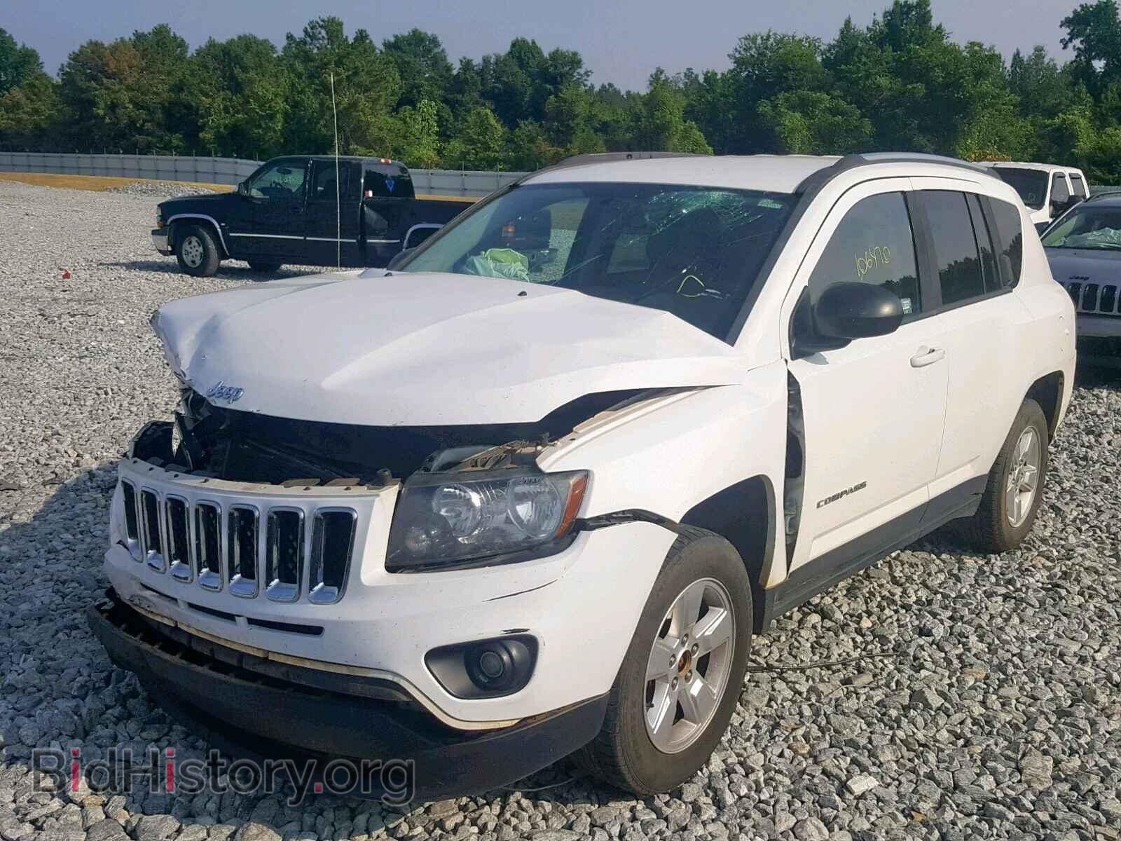 2014 JEEP COMPASS SP - VIN: 1C4NJCBA0ED593918 - Фото 2