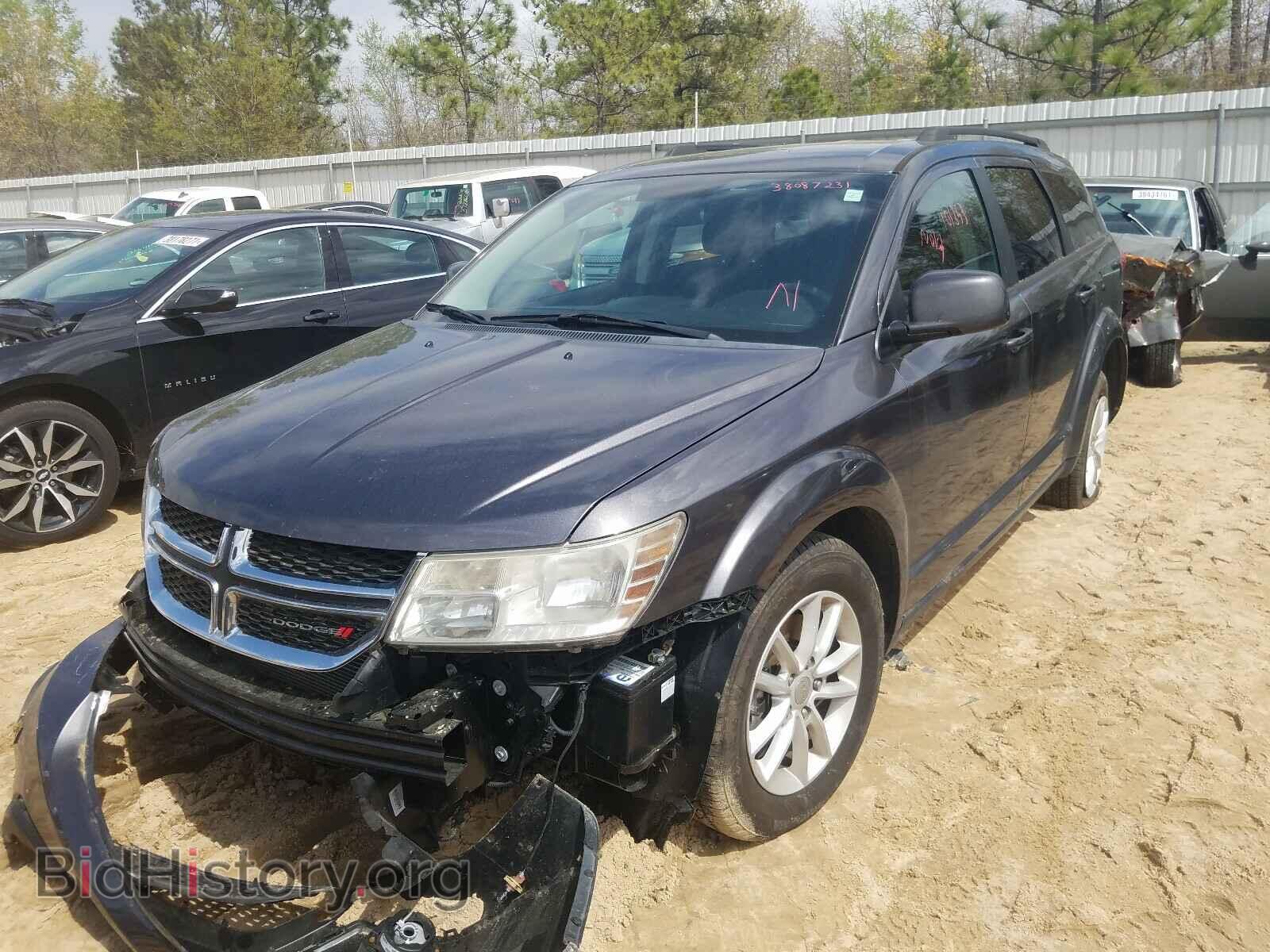 2016 DODGE JOURNEY - VIN: 3C4PDCBGXGT206521 - Фото 2