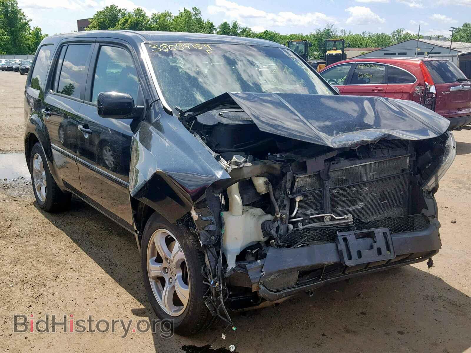 Фотография 5FNYF4H45CB004406 - HONDA PILOT EX 2012