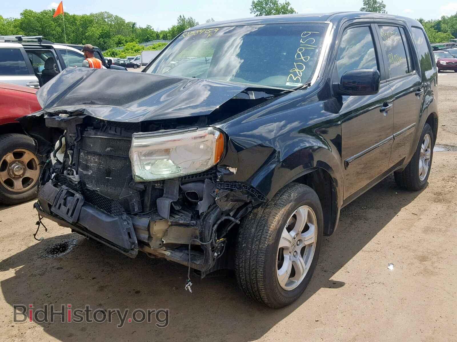 2012 HONDA PILOT EX - VIN: 5FNYF4H45CB004406 - Фото 2