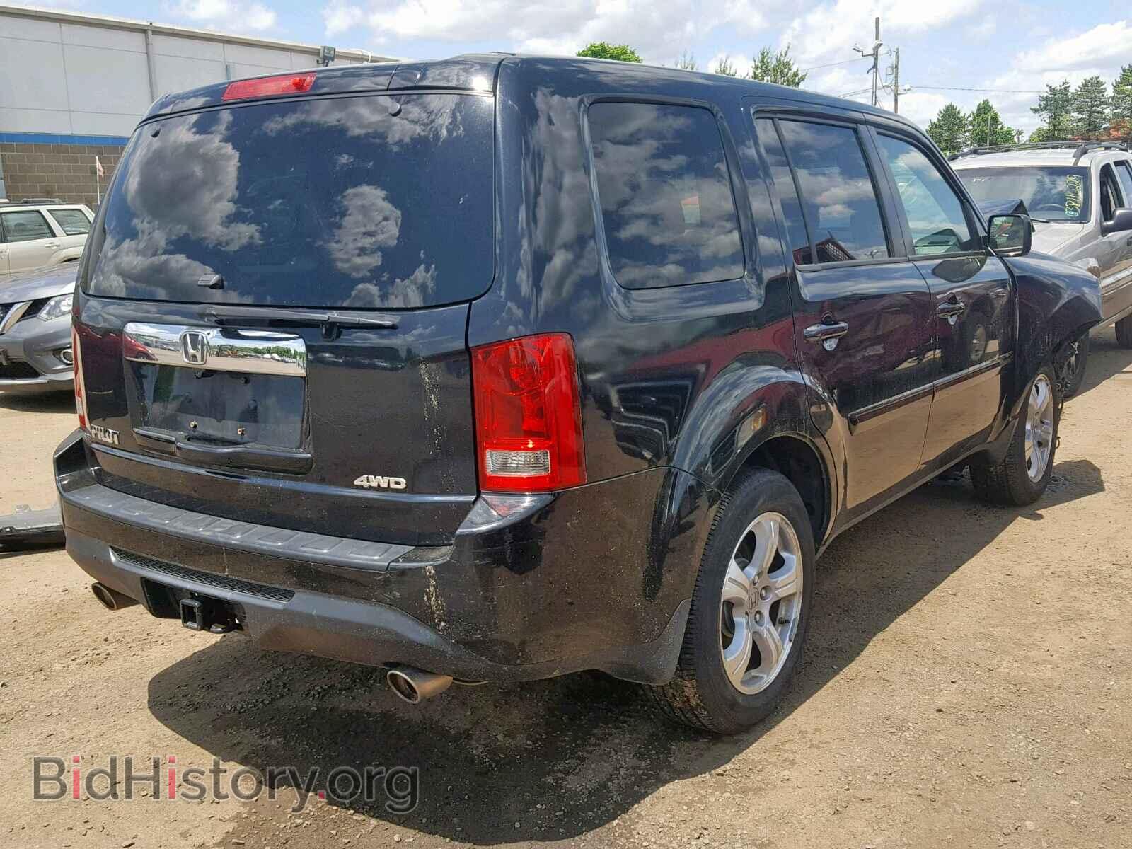 2012 HONDA PILOT EX - VIN: 5FNYF4H45CB004406 - Фото 4