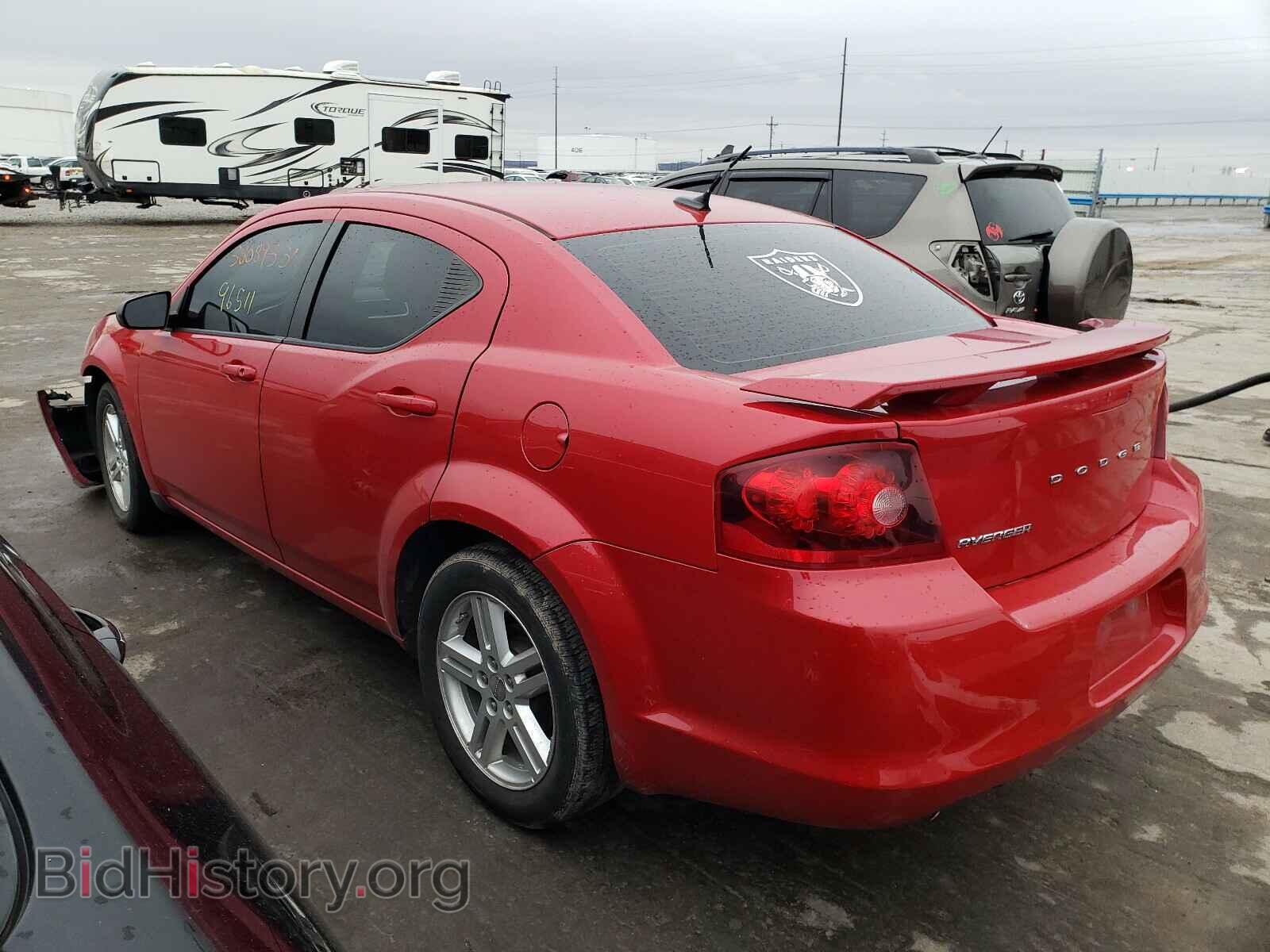 2014 DODGE AVENGER - VIN: 1C3CDZAG1EN219081 - Фото 3
