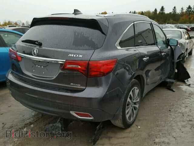 2014 ACURA MDX - VIN: 5FRYD4H46EB505327 - Фото 4