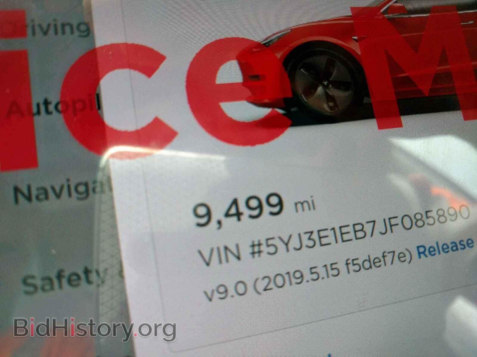 2018 TESLA MODEL 3 - VIN: 5YJ3E1EB7JF085890 - Фото 8