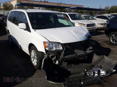2015 Dodge CARAVAN Grand Cara, белый — VIN 2C4RDGCG3FR733669, Copart
