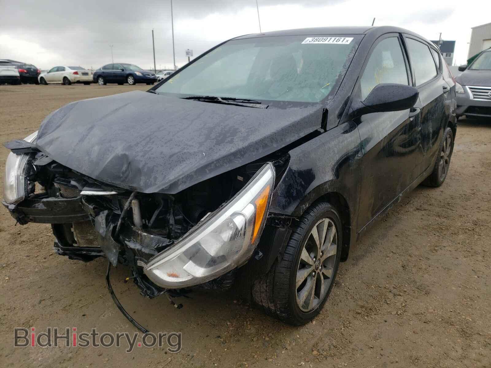 2017 HYUNDAI ACCENT - VIN: KMHCT5AE2HU331092 - Фото 2