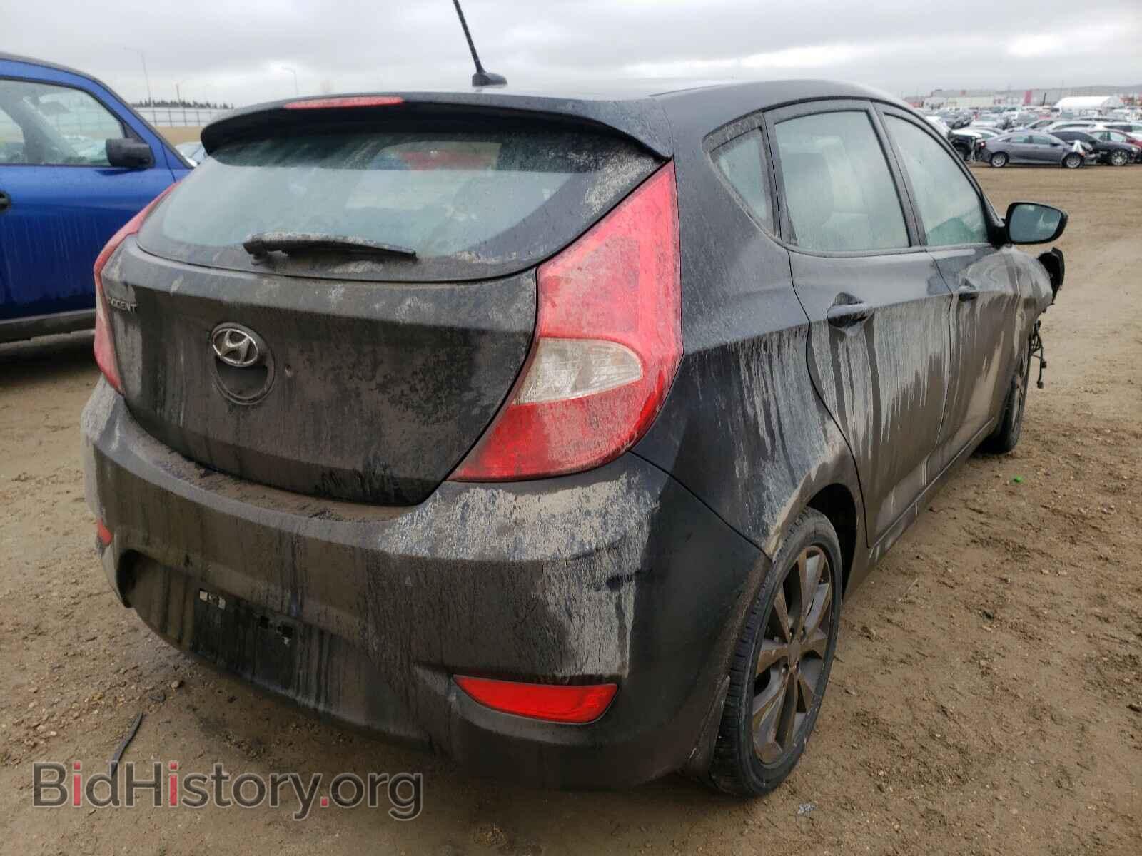 2017 HYUNDAI ACCENT - VIN: KMHCT5AE2HU331092 - Фото 4