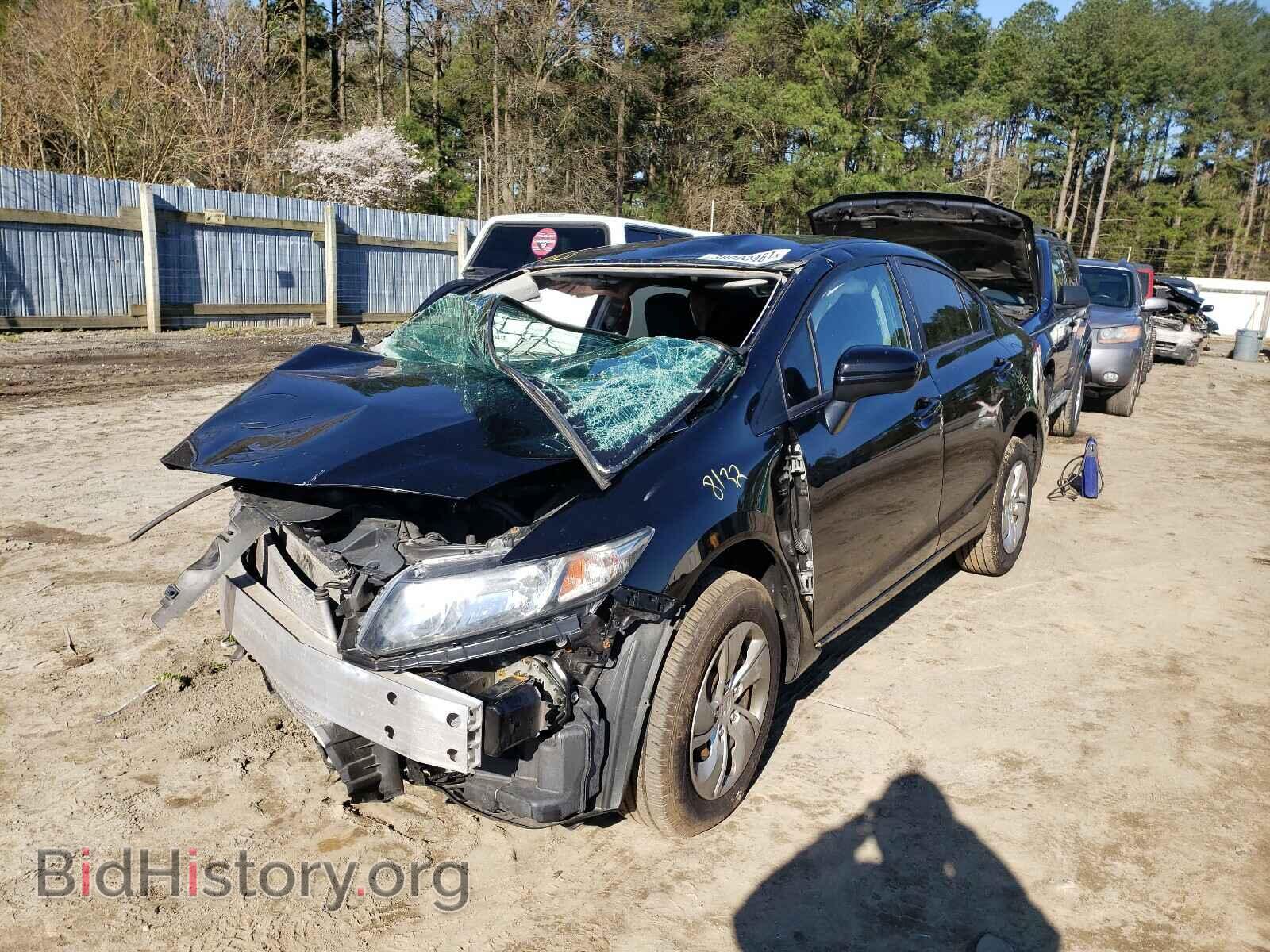 2014 HONDA CIVIC - VIN: 19XFB2F54EE267367 - Фото 2
