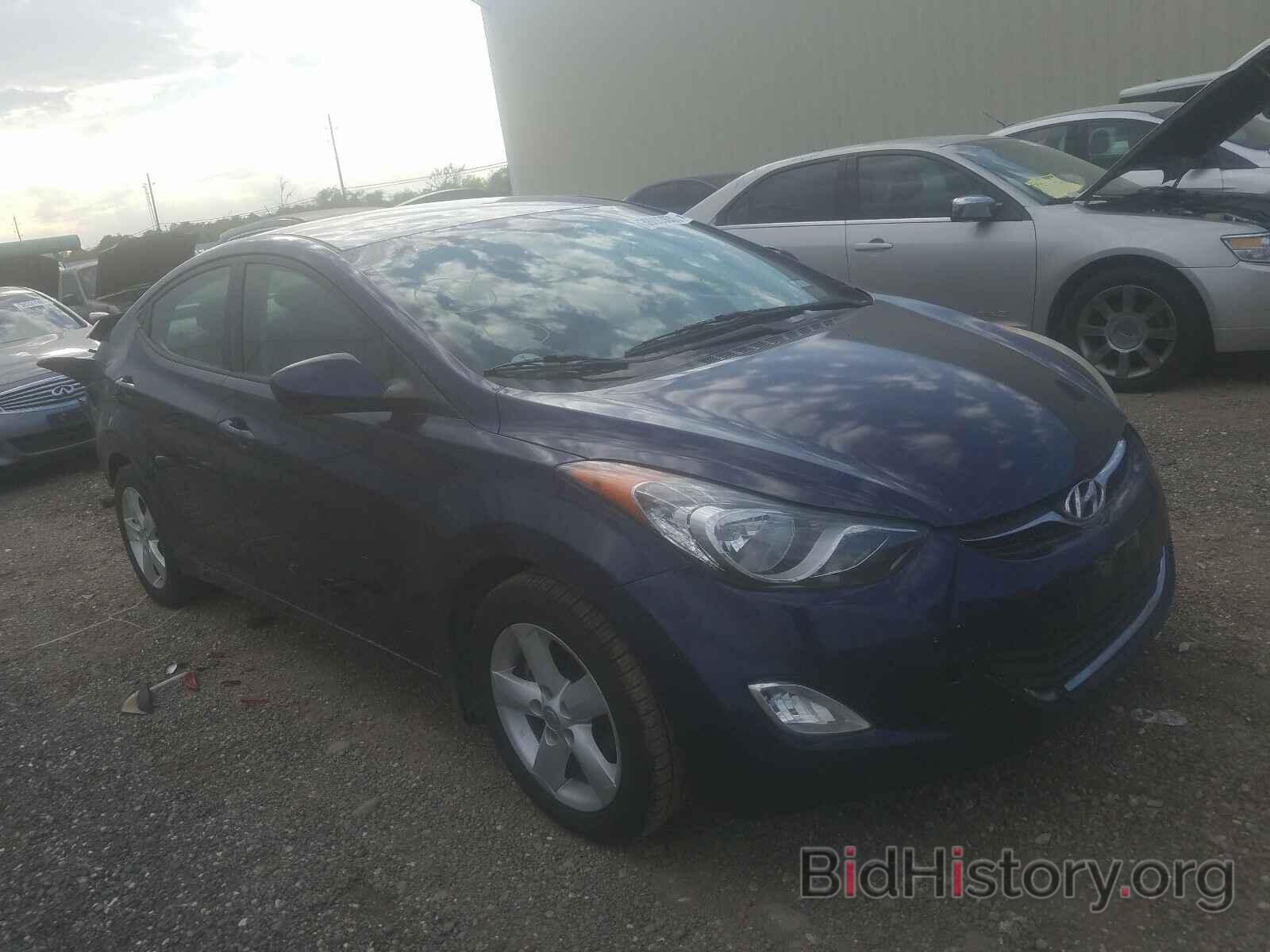 Photo 5NPDH4AE9CH125761 - HYUNDAI ELANTRA 2012